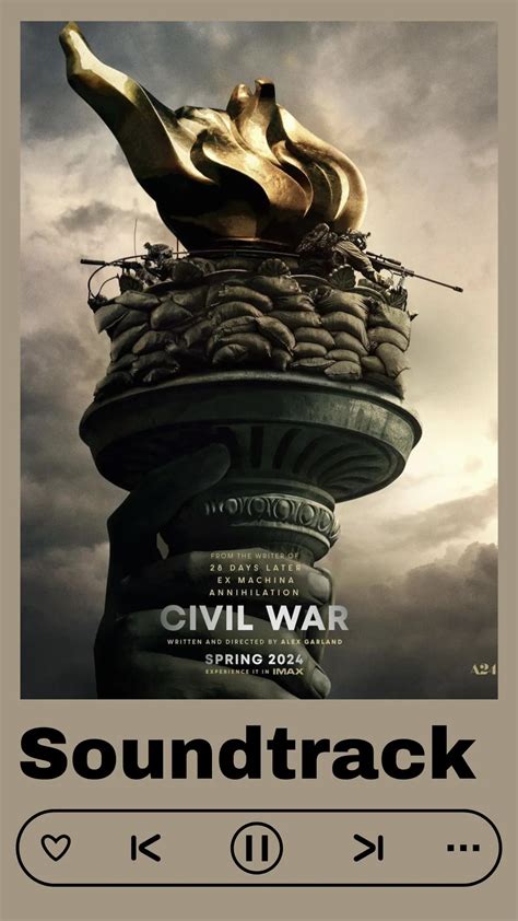 civil war 2024 soundtrack
